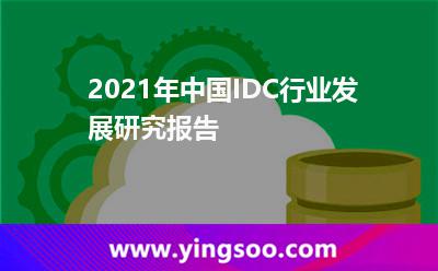 2021年中國IDC行業(yè)發(fā)展研究報告