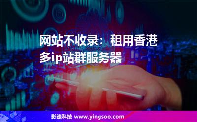 網(wǎng)站不收錄：租用香港多ip站群服務(wù)器